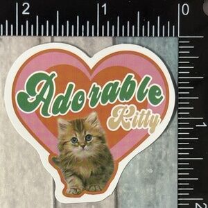 🌀10/$10🌀 Retro Pet Reusable Waterproof Vinyl Sticker Decal